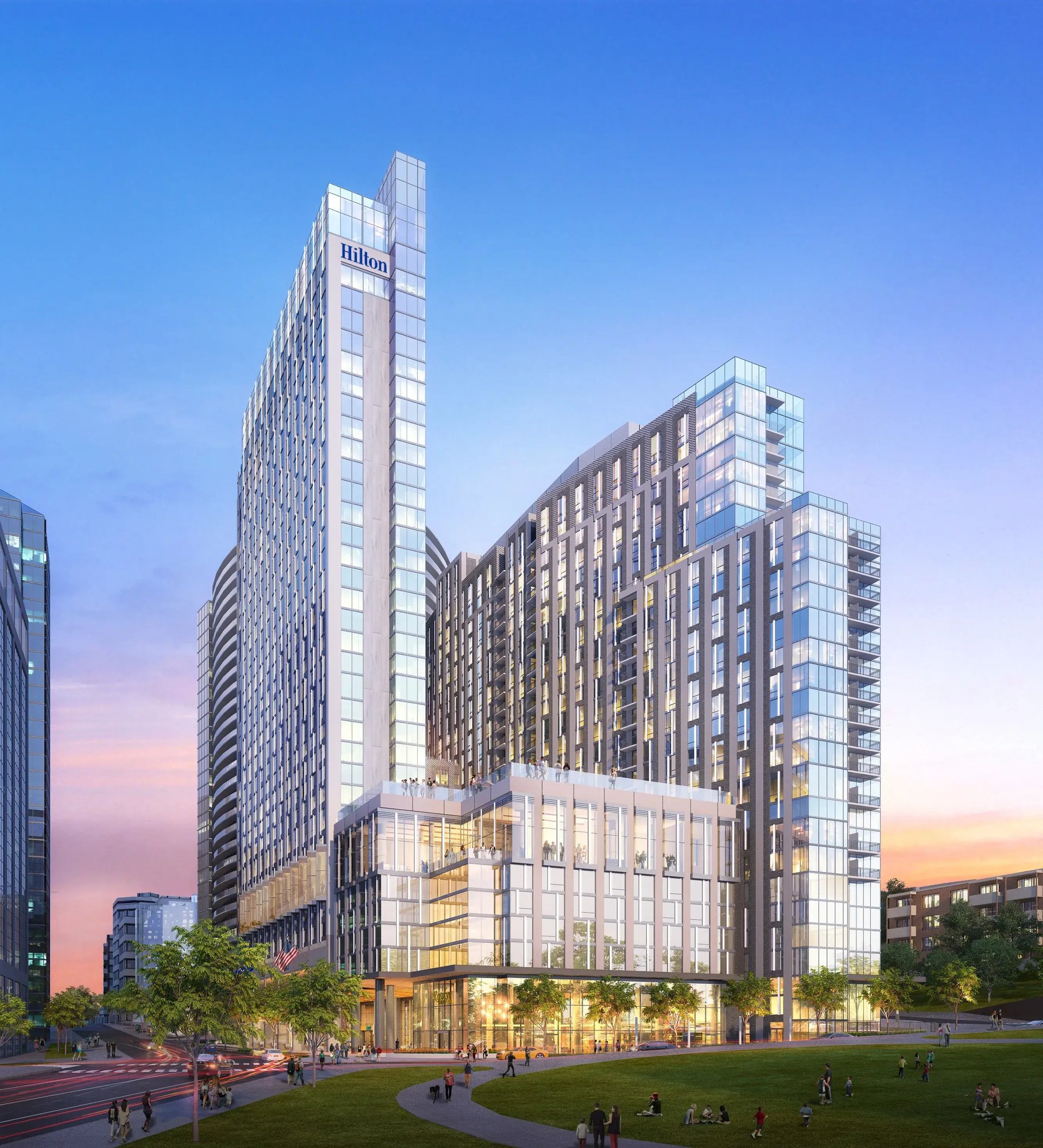 Hilton-at-The-Key-Arlington-Rosslyn-Main-View